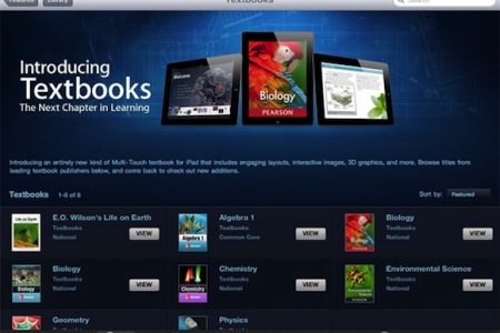 Apple announces iBooks 2 e-Textbook platform for iPad