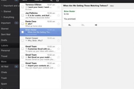 Google Updates Gmail app for iOS